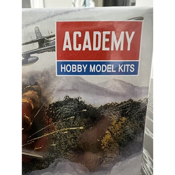 Academy A-37B Plane Hobby Model Kit 12461 Scale 1:72 New In Sealed Box - Picture 6 of 6